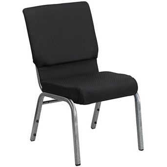 Emma and Oliver 18.5"W Stackable Church/Reception Guest Chair