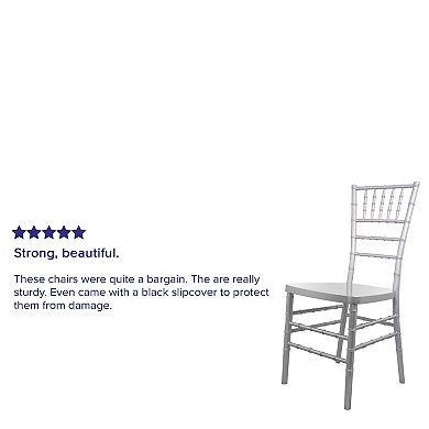 Emma and Oliver Resin Chiavari Chair