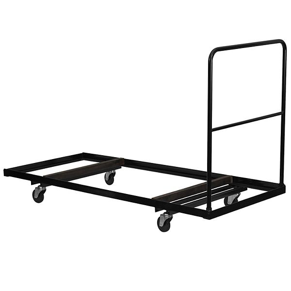 Emma and Oliver Folding Table Dolly for 30''W x 72''D Rectangular