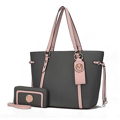 MKF Collection Koeia Tote bag with Wallet Set by Mia K