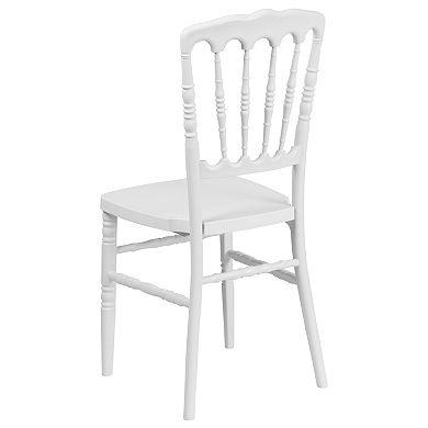 Emma and Oliver Wedding & Event Resin Stacking Napoleon Dining Chair