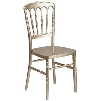 Emma and Oliver Wedding & Event Resin Stacking Napoleon Dining Chair