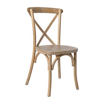 Emma and Oliver 2-pack X-Back Chair