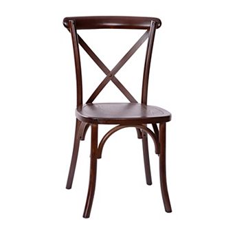 Emma and Oliver 2-pack X-Back Chair