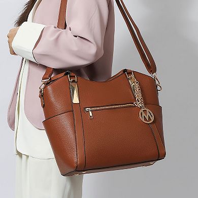 MKF Collection Janise Solid Tote Women's Handbag by Mia K