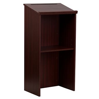 Emma and Oliver Stand-Up Wood Lectern / Restaurant Host Station