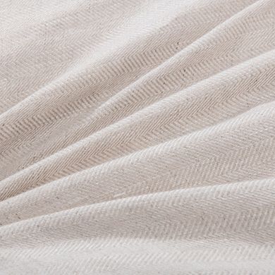Stone Washed French Linen Duvet Cover Set 3 Pcs