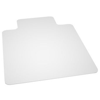 Emma and Oliver 36'' x 48'' Hard Floor Chair Mat with Lip