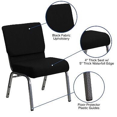 Emma and Oliver Stacking Auditorium Chair with 21" Seat