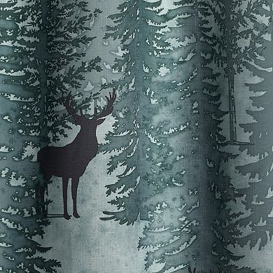 The Big One® Stag Mountain Fabric Shower Curtain