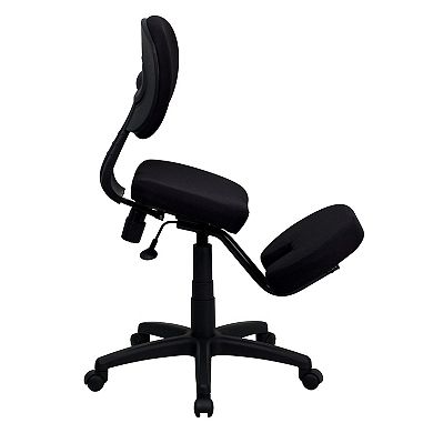 Emma and Oliver Mobile Ergonomic Kneeling Posture Task Office Chair with Back