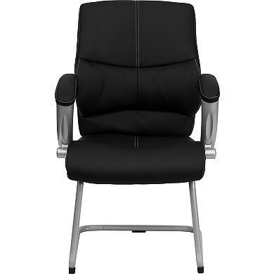 Emma and Oliver Leather Executive Side Chair