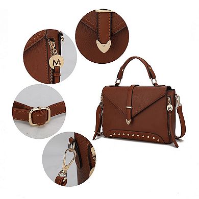 MKF Collection Angela Color-block Women's Satchel Bag by Mia K