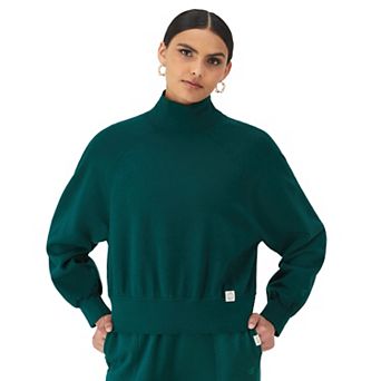 Women's Champion® Vintage Wash Mockneck Pullover