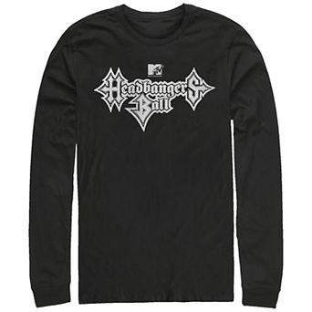 Men's MTV Headbangers Ball Title Logo Graphic Tee