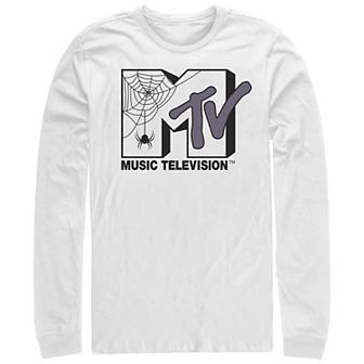 Men's MTV Spider Halloween Logo Graphic Tee