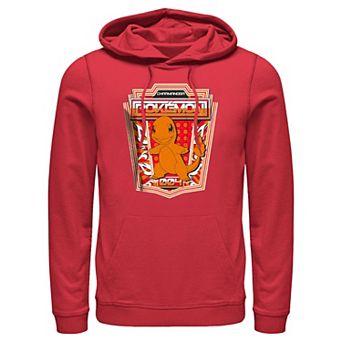 Men's Pokemon Charmander Badge Hoodie