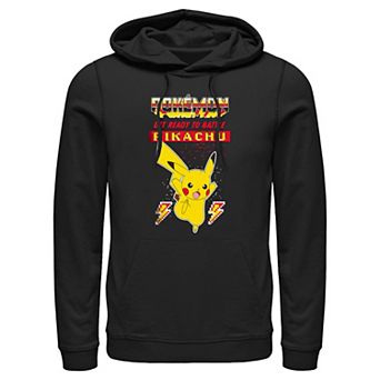 Men's Pokemon Pikachu Ready To Battle Graphic Hoodie