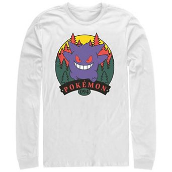 Men's Pokemon Gengar Attack Graphic Tee