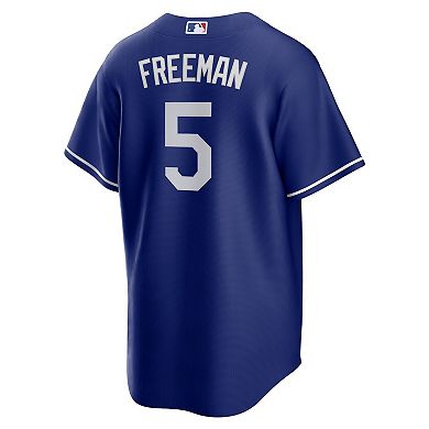 Men's Nike Freddie Freeman Royal Los Angeles Dodgers Alternate Replica Player Jersey