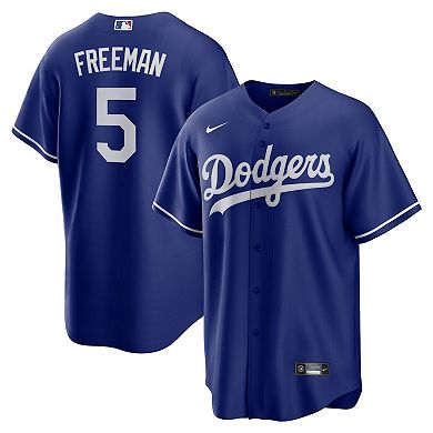 Men's Nike Freddie Freeman Royal Los Angeles Dodgers Alternate Replica Player Jersey