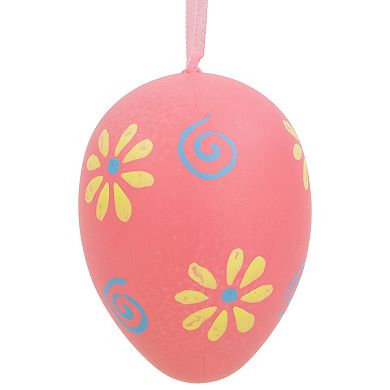 Northlight 29-count 3.25" Pastel Pink, Blue and Yellow Spring Easter Egg Ornaments Set