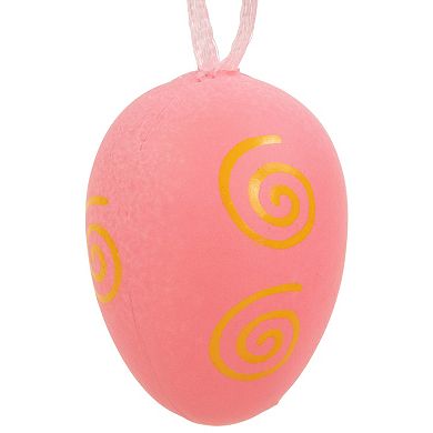 Northlight 29-count 3.25" Pastel Pink Blue and Yellow Spring Easter Egg Ornaments Set