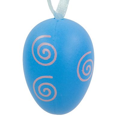 Northlight 29-count 3.25" Pastel Pink Blue and Yellow Spring Easter Egg Ornaments Set