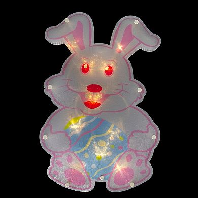 Northlight Battery Operated LED Lighted Easter Bunny Window Décor