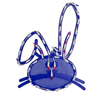 Northlight Lighted Blue Easter Bunny Head Window Décor