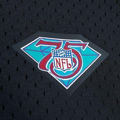Men's Mitchell & Ness Steve Young Black San Francisco 49ers Retired Player Name & Number Mesh Top