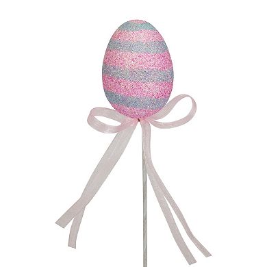 Northlight 6-count 14.5" Speckled and Glittered Easter Egg Picks Set