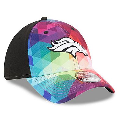 Men's New Era Pink Denver Broncos 2023 NFL Crucial Catch 39THIRTY Flex Hat