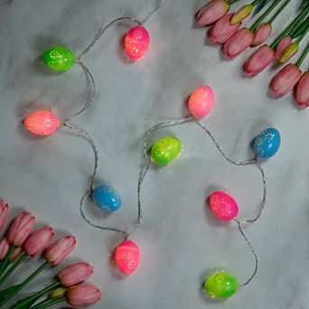 Northlight Multi-Color Easter Egg LED String Lights