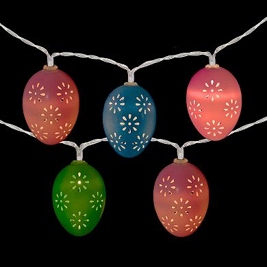 Northlight Multi-Color Easter Egg LED String Lights