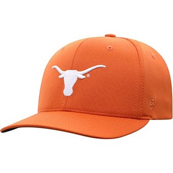 Men's Top of the World Texas Orange Texas Longhorns Reflex Logo Flex Hat
