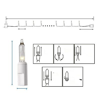 Twinkle Star 150-ct Incandescent Mini String Lights