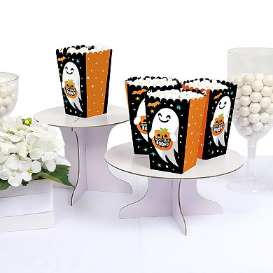 Big Dot Of Happiness You've Been Booed Ghost Halloween Party Favor Popcorn Treat Boxes 12 Ct