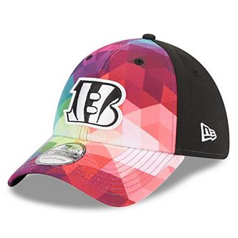 Men's New Era Pink Cincinnati Bengals 2023 NFL Crucial Catch 39THIRTY Flex Hat