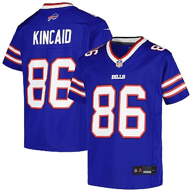 Youth Nike Dalton Kincaid Royal Buffalo Bills Game Jersey
