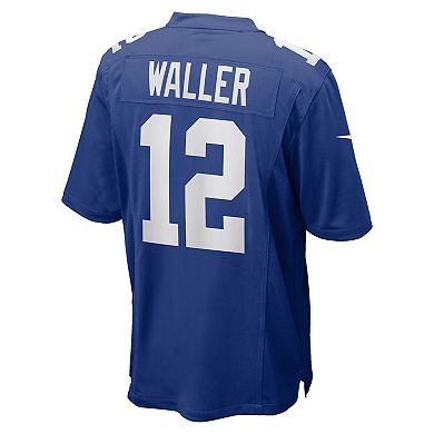 Men's Nike Darren Waller Royal New York Giants Game Jersey