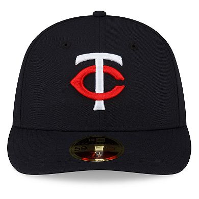 Men's New Era Navy Minnesota Twins 2023 Authentic Collection Low Profile Home 59FIFTY Fitted Hat