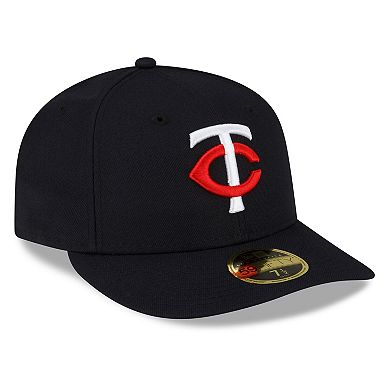Men's New Era Navy Minnesota Twins 2023 Authentic Collection Low Profile Home 59FIFTY Fitted Hat
