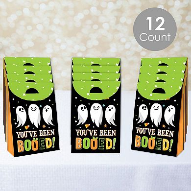 Big Dot Of Happiness You've Been Booed Ghost Halloween Favor Box Party Goodie Boxes 12 Ct