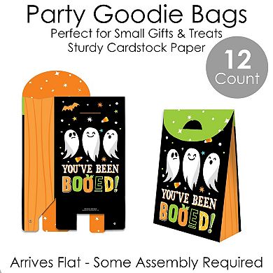 Big Dot Of Happiness You've Been Booed Ghost Halloween Favor Box Party Goodie Boxes 12 Ct