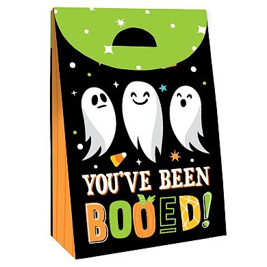 Big Dot Of Happiness You've Been Booed Ghost Halloween Favor Box Party Goodie Boxes 12 Ct