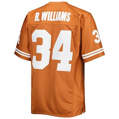 Men's Mitchell & Ness Ricky Williams Texas Orange Texas Longhorns Big & Tall Legacy Jersey