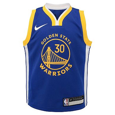 Toddler Nike Stephen Curry Royal Golden State Warriors Swingman Player Jersey - Icon Edition
