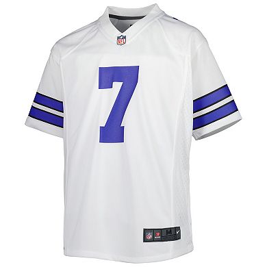 Youth Nike Trevon Diggs White Dallas Cowboys Game Jersey