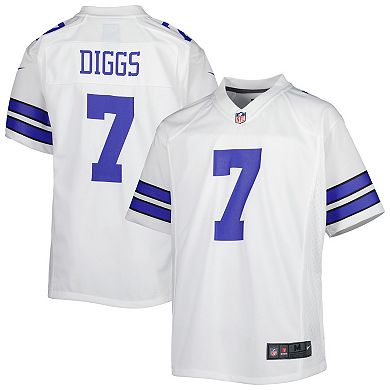Youth Nike Trevon Diggs White Dallas Cowboys Game Jersey